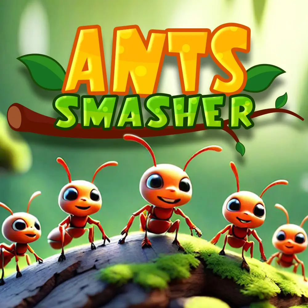 ants smasher game logo