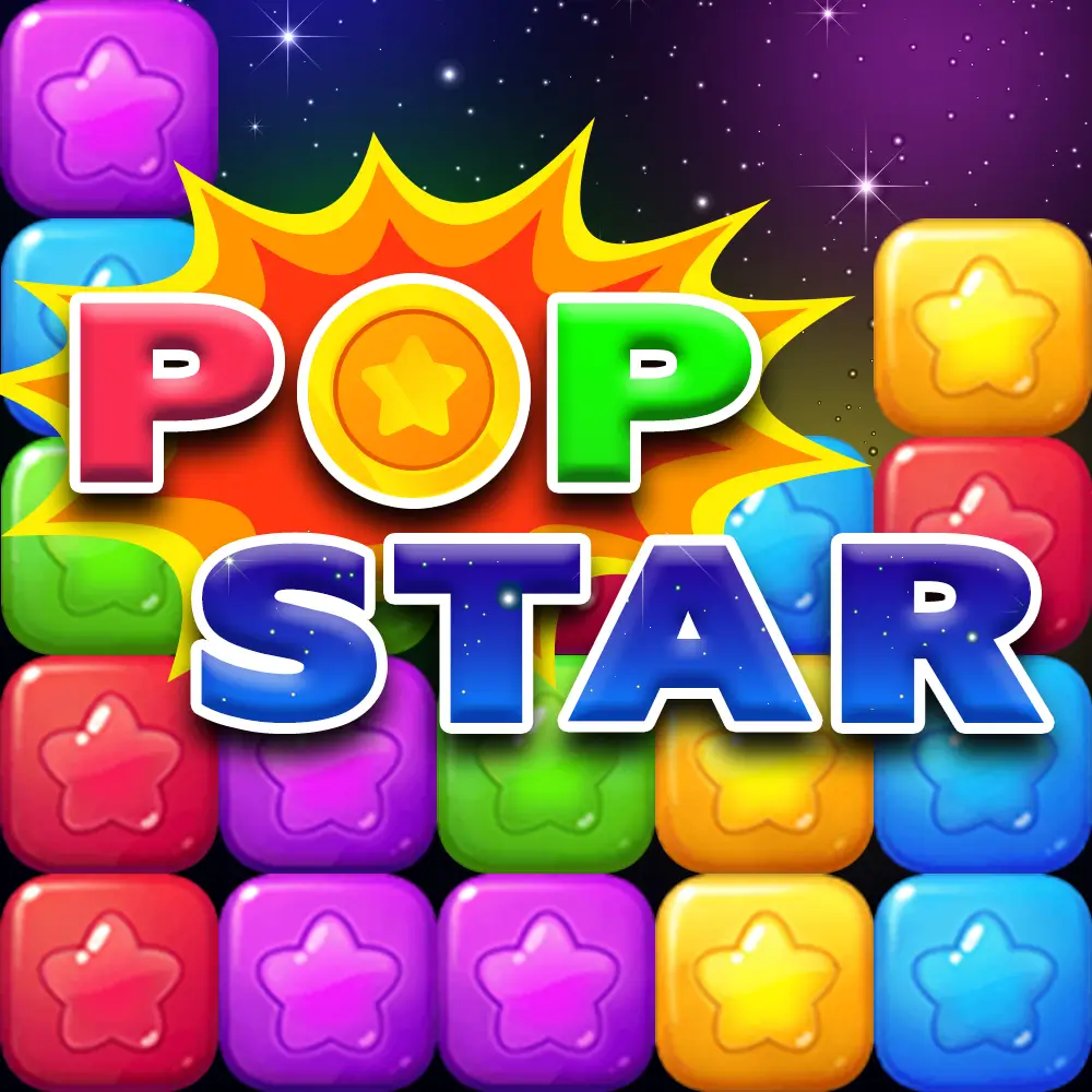 pop star game logo