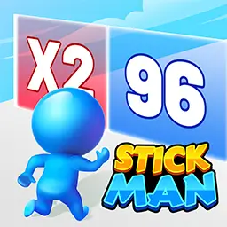 Stickman Rush game logo