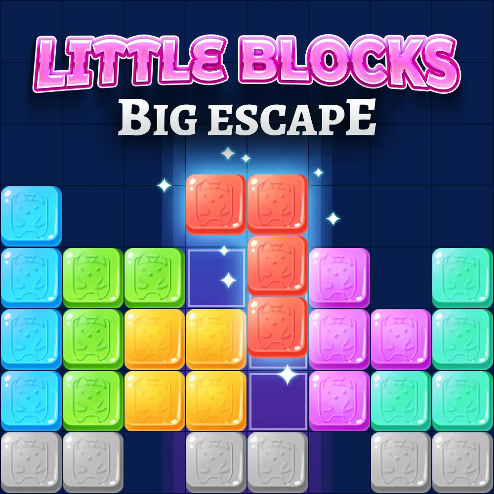 little blocks & big escape game logo